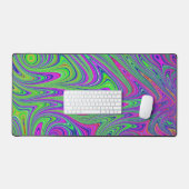 Psychodelische texturen bureaumat (Keyboard & Muis)