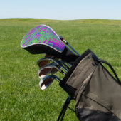 Psychodelische texturen golfheadcover (Insitu)
