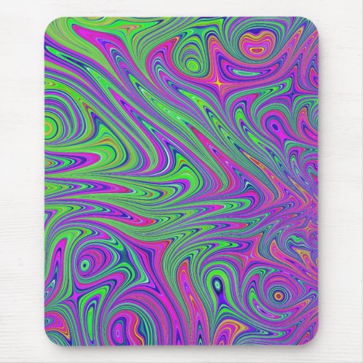 Psychodelische texturen muismat (Voorkant)