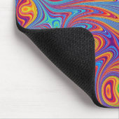 Psychodelische texturen muismat (Hoek)