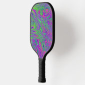 Psychodelische texturen pickleball paddle (Links)