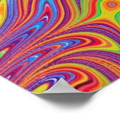 Psychodelische texturen poster (Hoek)