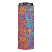 Psychodelische texturen thermosbeker (Achterkant)