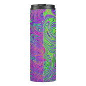 Psychodelische texturen thermosbeker (Achterkant)