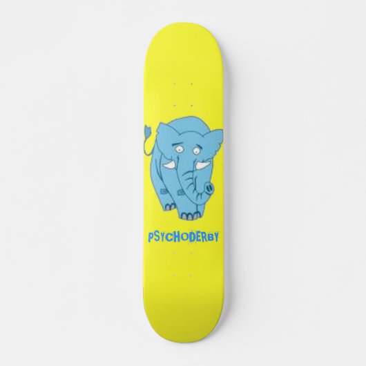 PSYCHODERBY FRED THE ELEPHANT BOARD PERSOONLIJK SKATEBOARD (Voorkant)