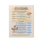 Psychoedukation Infoblatt Prokrastination Notitieblok (Linkerzijde)