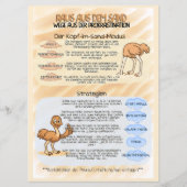 Psychoedukation Infoblatt Prokrastination Save The Date (Voorkant)