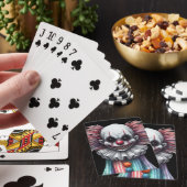 Psychok clown pokerkaarten (Insitu)