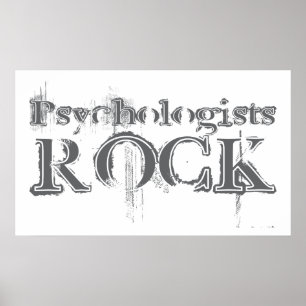 Psychologen Rock Poster