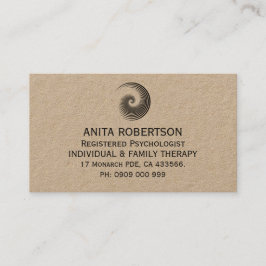 Psychologen Visitekaartjes aanwijzen Afsprakenkaartje