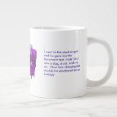 Psychological Humor Rorschach Test and Freud Brain Grote Koffiekop (Rechts)