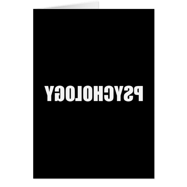 Psychologie (Voorkant)