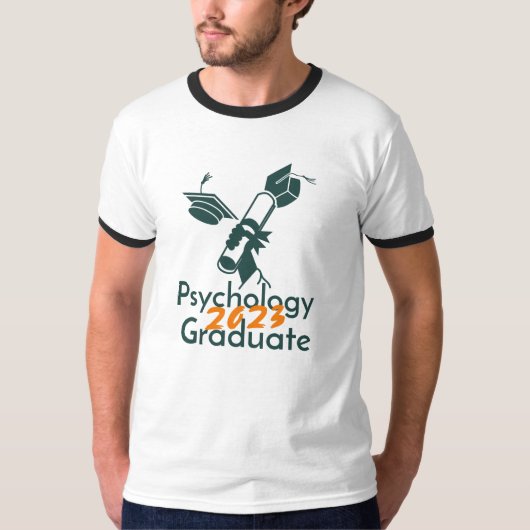 Psychologie Afstuderen 2023 T-shirt (Voorkant)