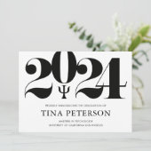 Psychologie Afstuderen Aankondiging (Staand voorkant)