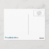 Psychologie ambigram briefkaart (Achterkant)