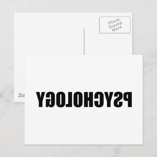 Psychologie Briefkaart (Voorkant / Achterkant)