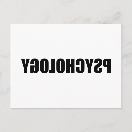 Psychologie Briefkaart (Voorkant)