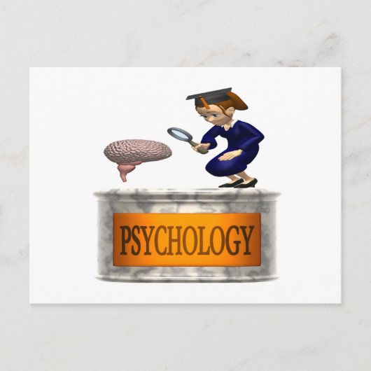 Psychologie Briefkaart (Voorkant)