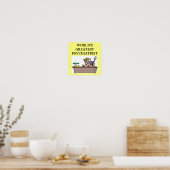 psychologie grappenmaakje poster (Keuken)