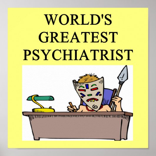 psychologie grappenmaakje poster (Voorkant)