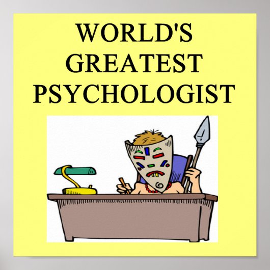 psychologie grappenmaakje poster (Voorkant)