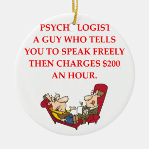 PSYCHOLOGIE KERAMISCH ORNAMENT