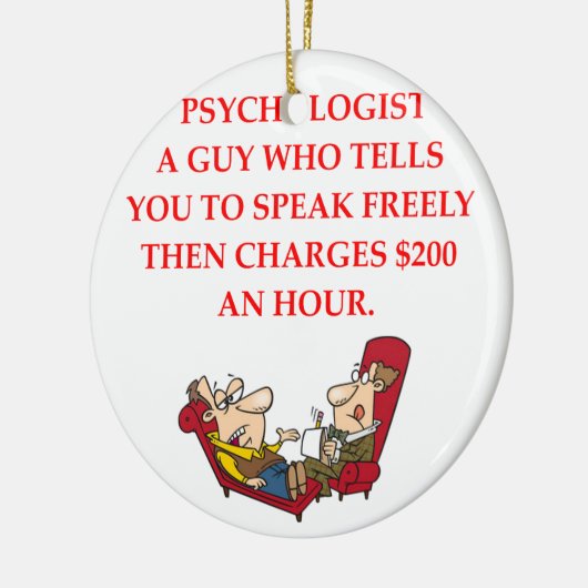 PSYCHOLOGIE KERAMISCH ORNAMENT (Links)