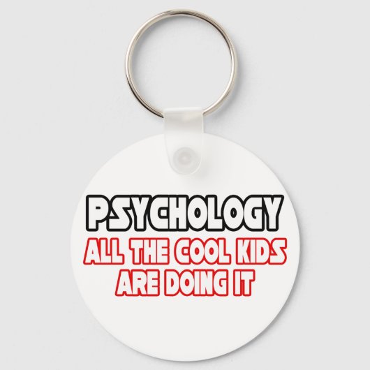 Psychologie ...Koel Kinderen Sleutelhanger (Voorkant)