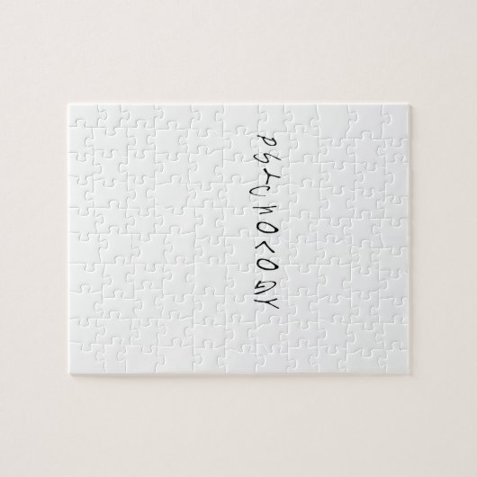 Psychologie Legpuzzel (Horizontaal)