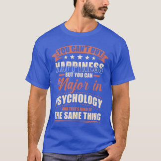 Psychologie Major retro T-shirt