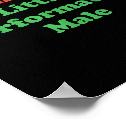 Psychologie, Mama, Mama's kleine, performatieve ma Poster (Hoek)