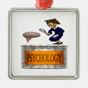 Psychologie Metalen Ornament