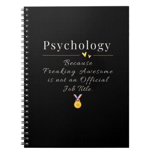 Psychologie Notitieboek (Voorkant)