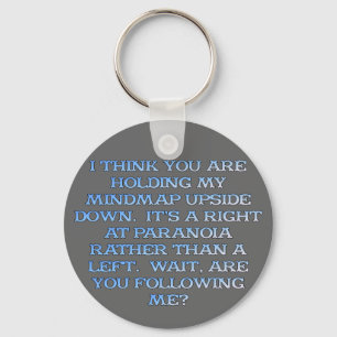 Psychologie: onderzoek naar paranoïde mensen sleutelhanger