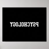 Psychologie Poster (Voorkant)