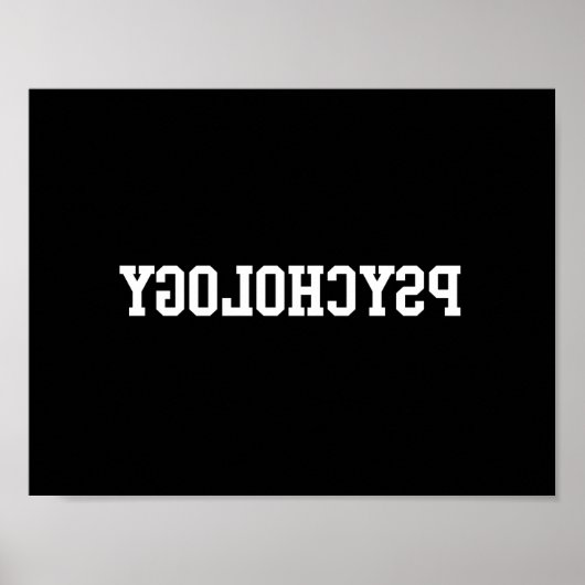 Psychologie Poster (Voorkant)