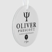 Psychologie Professional Afstuderen | Pensionering Ornament (voorkant)