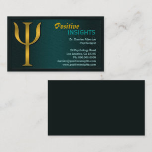 Psychologie Psycholoog Psychiatrie Visitekaartjes