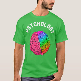 Psychologie Psycholoog Therapist Gift Psyche 4 T-shirt
