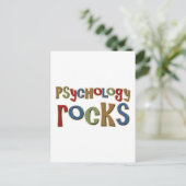 Psychologie Rocks Briefkaart (Staand voorkant)