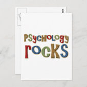 Psychologie Rocks Briefkaart (Voorkant / Achterkant)