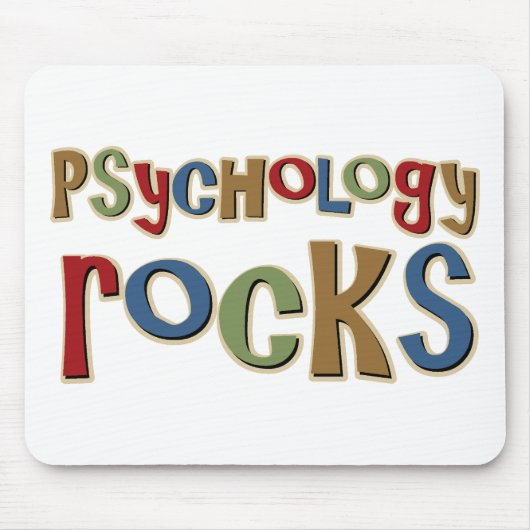 Psychologie Rocks Muismat (Voorkant)