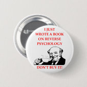 PSYCHOLOGIE RONDE BUTTON 5,7 CM (Voorkant /achterkant)