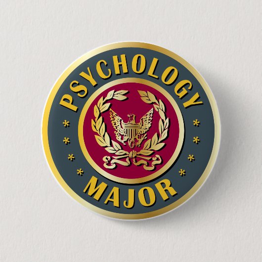 Psychologie Ronde Button 5,7 Cm (Voorkant)