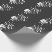 Psychologie Rorschach Card Mind Inkblot test Cadeaupapier (Hoek)