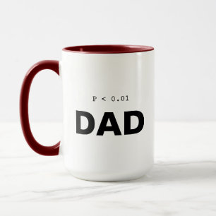 Psychologie Statistieken Mok Betekenisvolle Papa