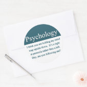 Psychologie Sticker (Envelop)