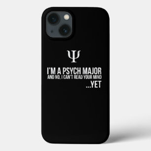 Psychologie-studenten met een grote fungiteit en e Case-Mate iPhone case