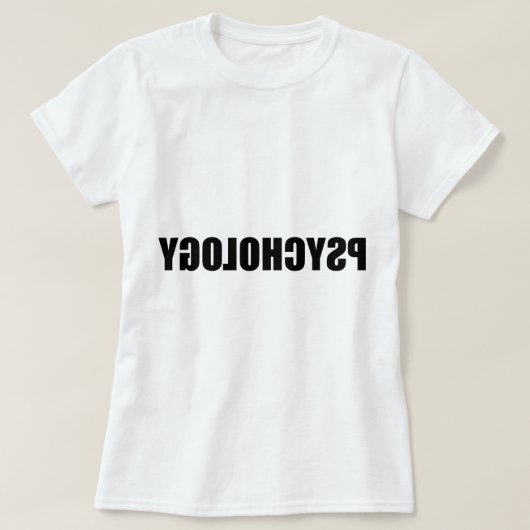 Psychologie T-shirt (Design voorkant)