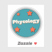 Psychologie van algen sticker (Vel)
